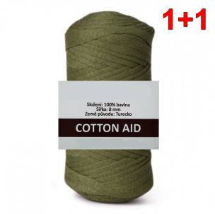 Cotton Aid příze 4 x 250g OUTLET AKCE 1+1 ZDARMA