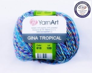 Gina/Jeans Tropical příze 10 x 50 g Gina/Jeans Tropical příze 10 x 50 g