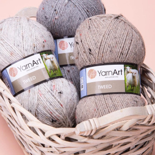 Tweed příze 5 x 100 g