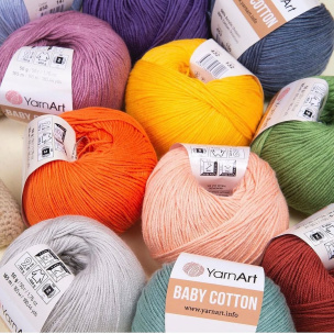 Baby Cotton příze 10 x 50 g