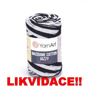 Macrame Cotton Jazzy příze 4 x 250 g AKCE